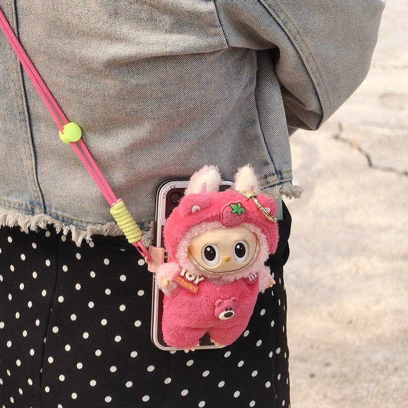 Labubu Phone Lanyard – Detachable Charm Strap Accessory